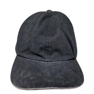 E-Flag Original Slideback Hat Black One Size Adjustable Solid Blank